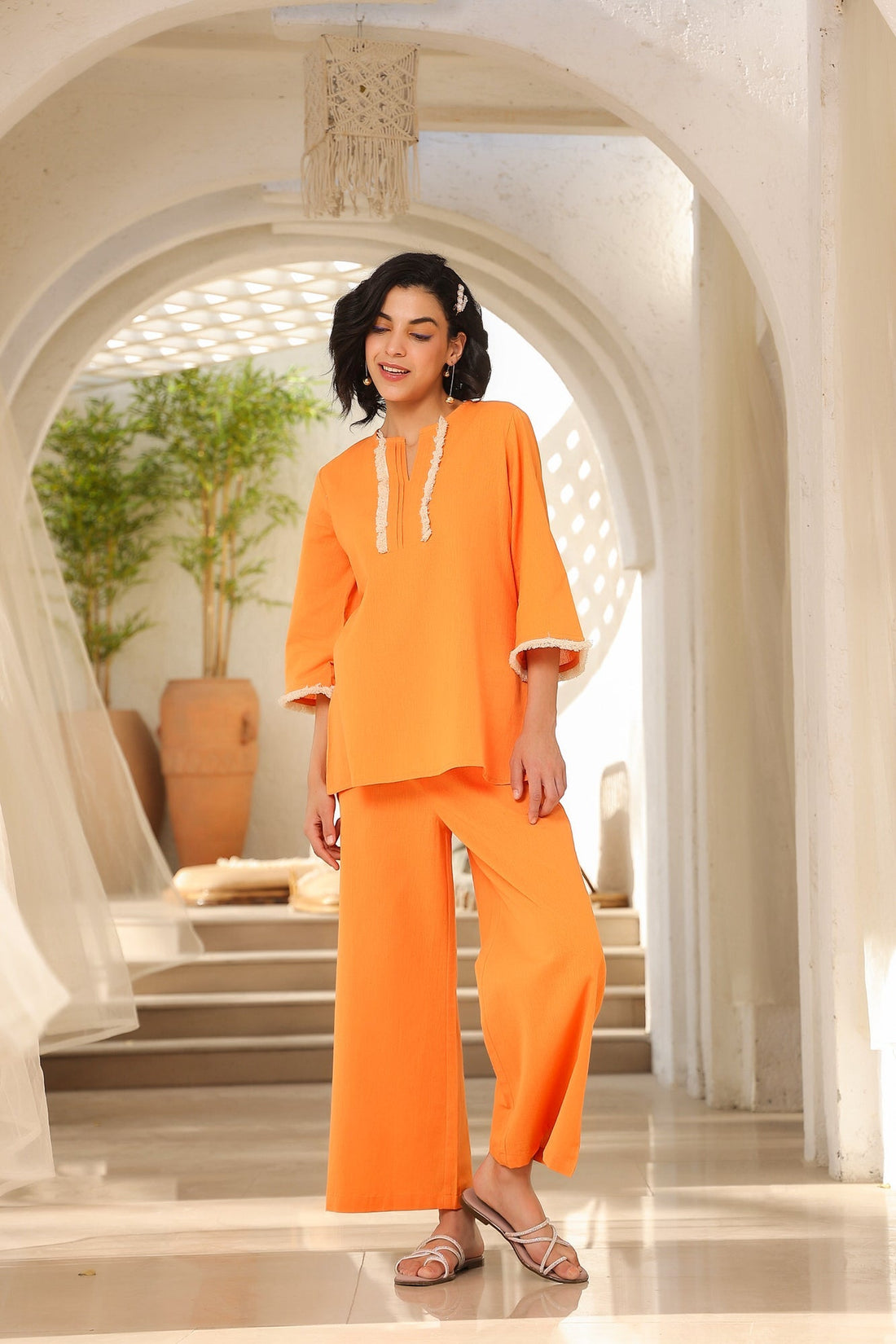 Tangelos Cotton Flex Co-ord Set