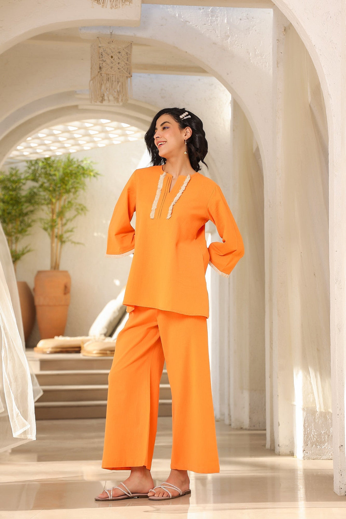 Tangelos Cotton Flex Co-ord Set