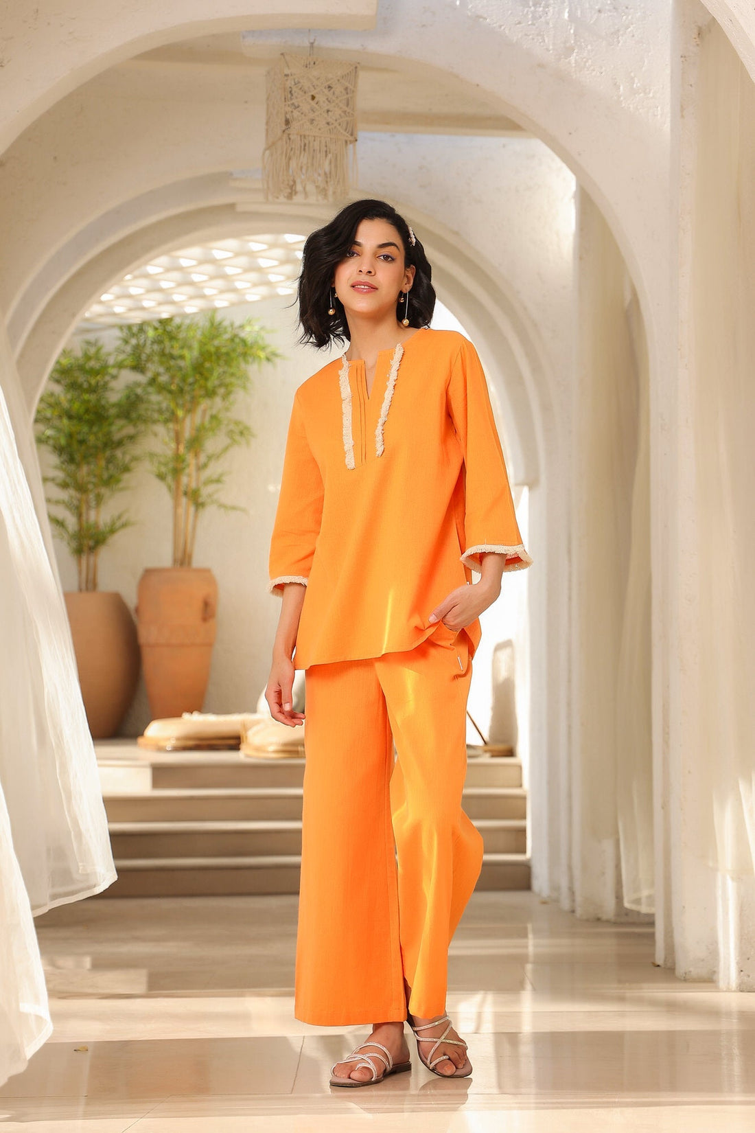 Tangelos Cotton Flex Co-ord Set