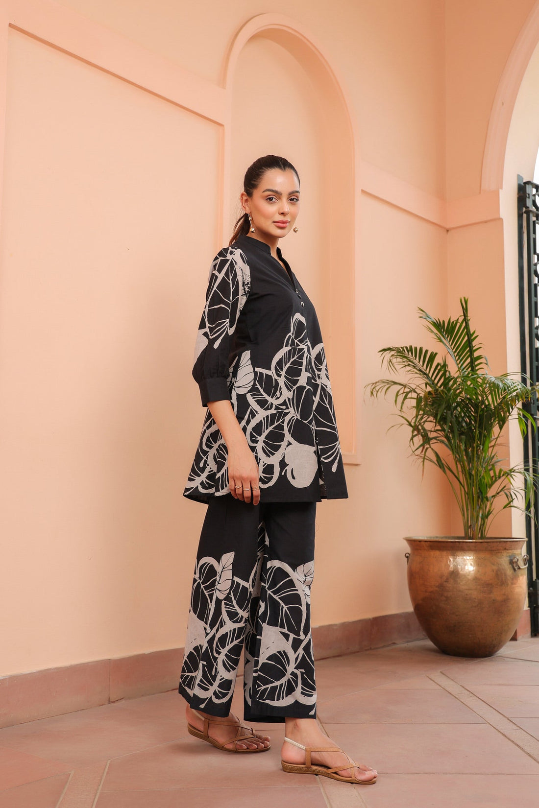 Sfumato Silhouette Cotton Co-ord Set