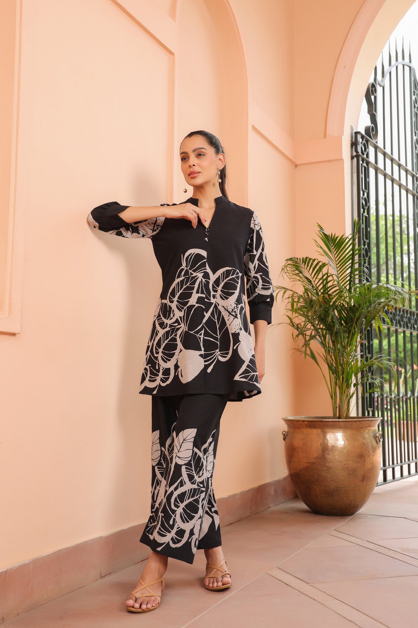 Sfumato Silhouette Cotton Co-ord Set