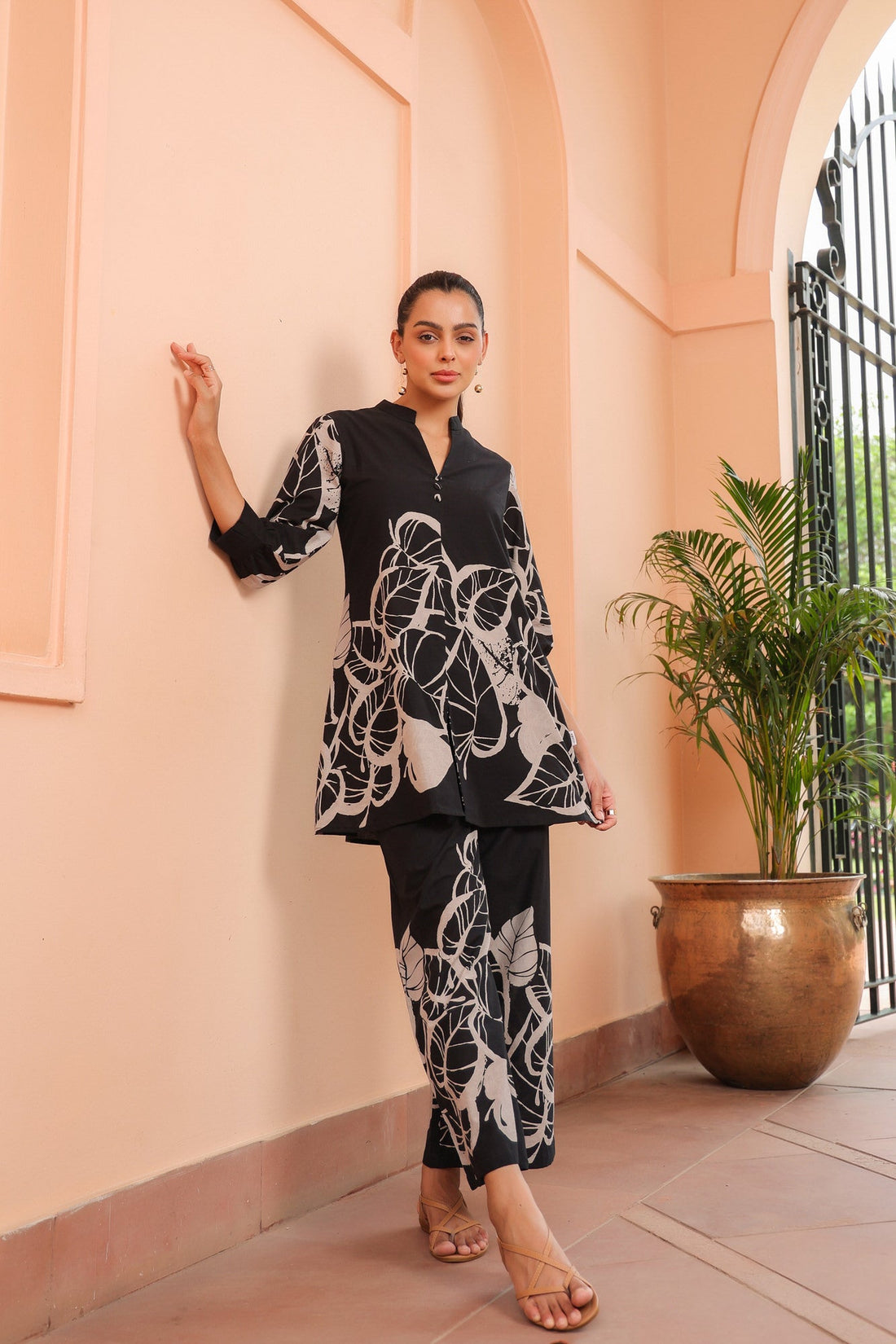 Sfumato Silhouette Cotton Co-ord Set