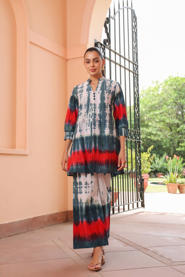 Tie-Dye Tie-In Cotton Co-ord Set