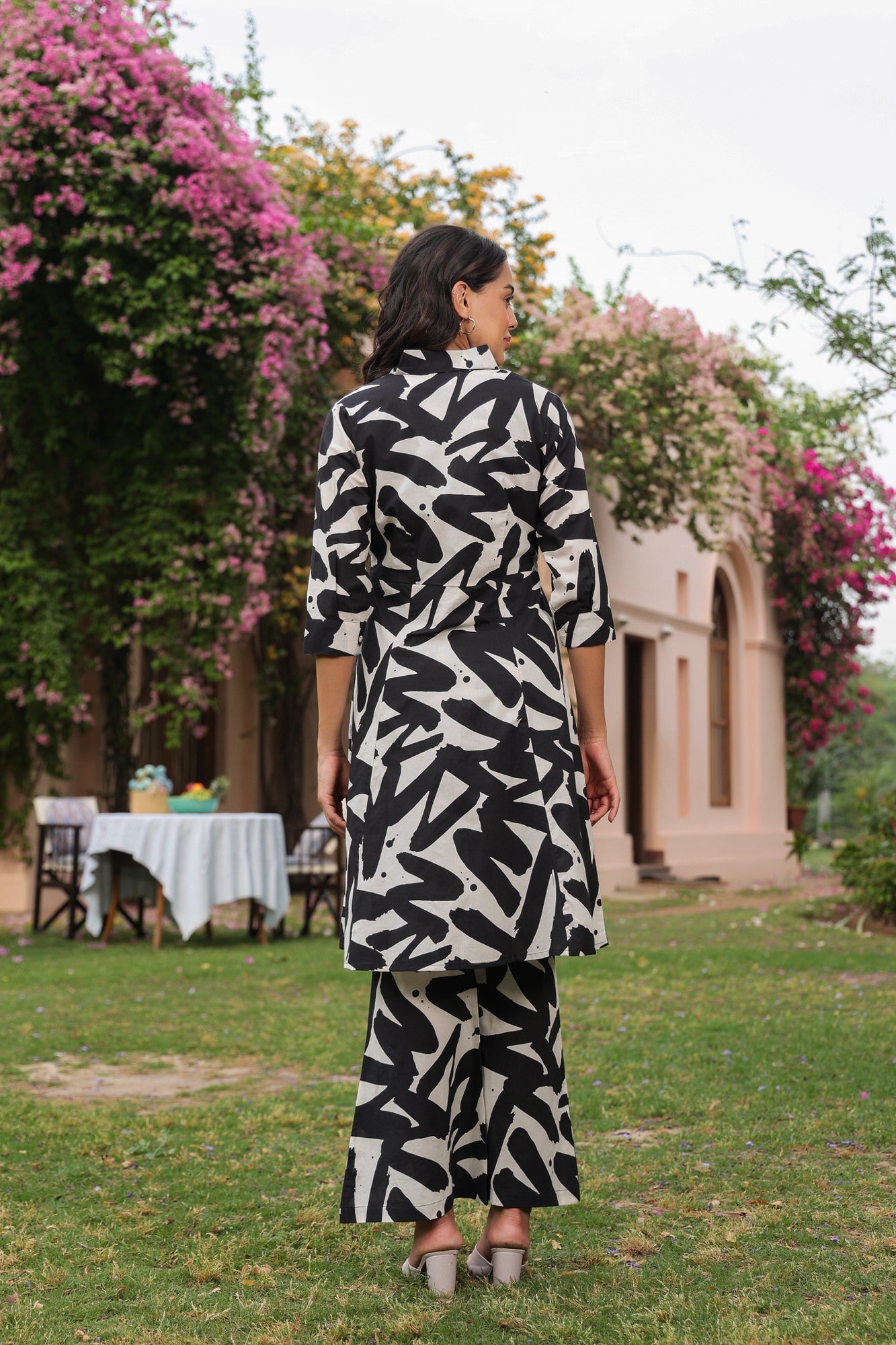 Zebra Zest Cotton Three Piece Co-ord Set