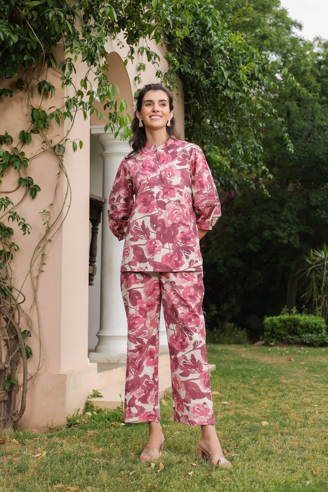 Strawberry Fields Cotton Flex Co-ord Set