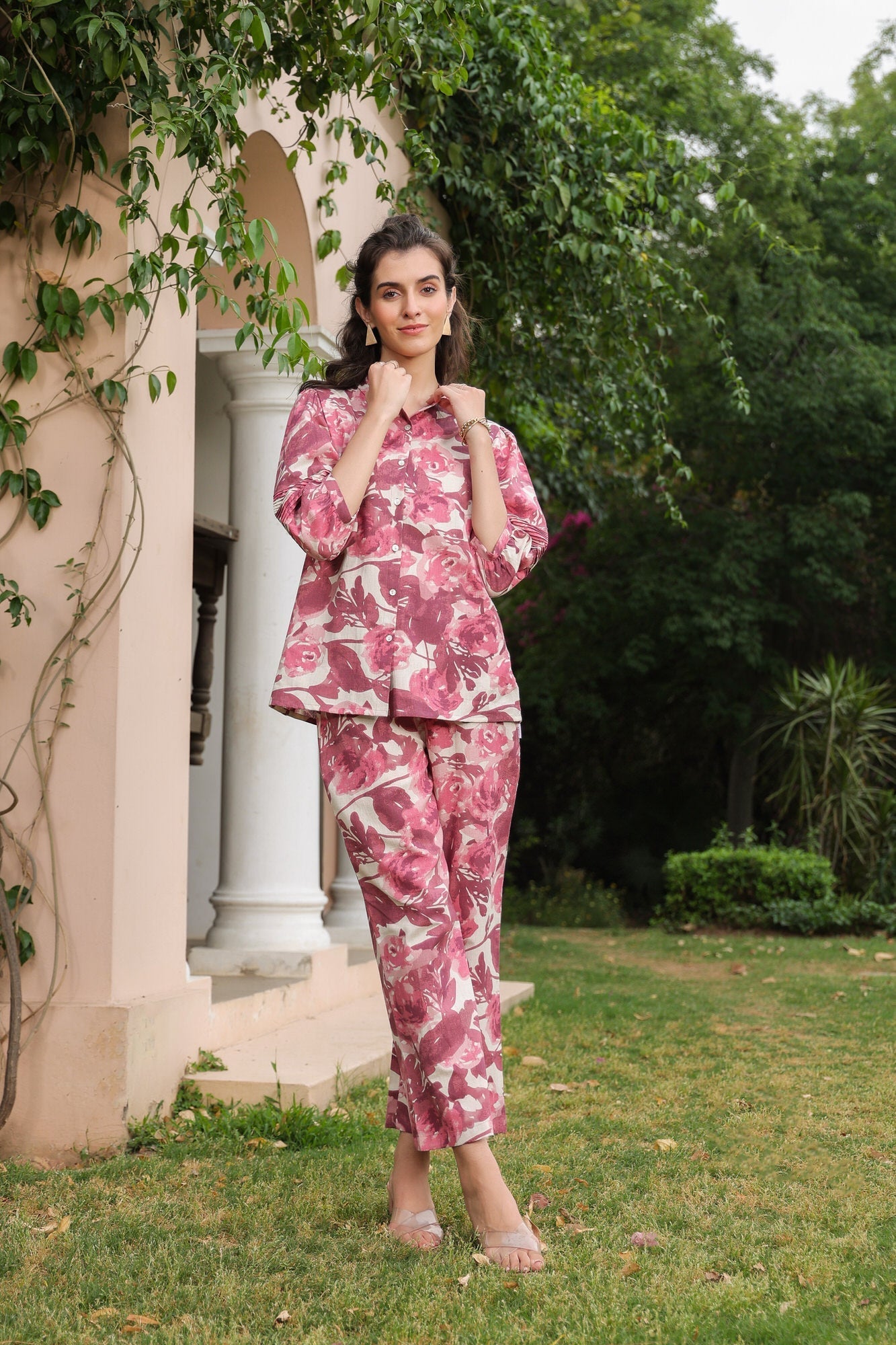 Strawberry Fields Cotton Flex Co-ord Set