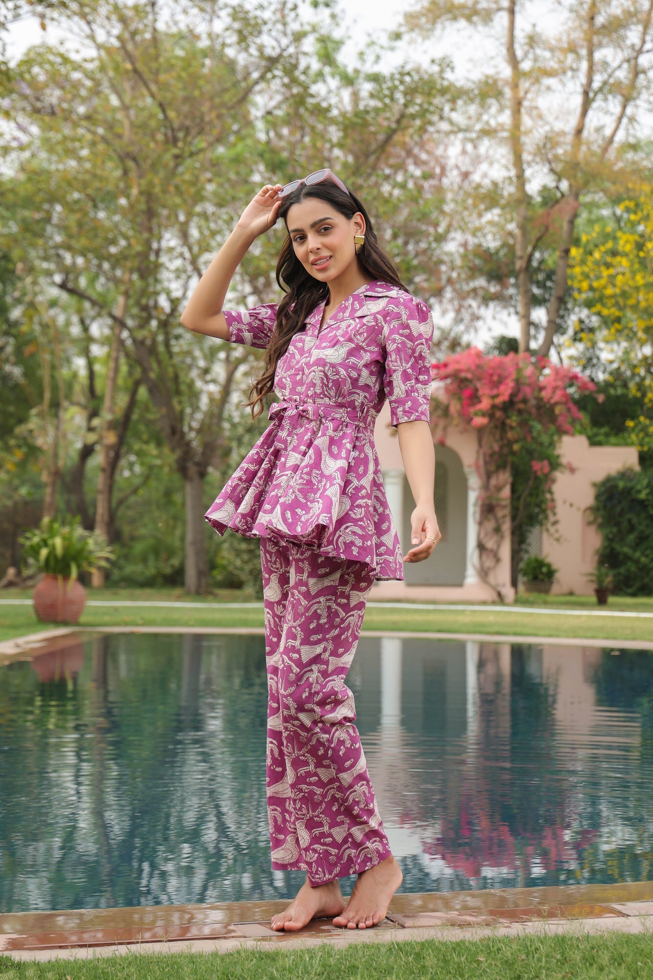 Doves Soiree Cotton Co-ord Set