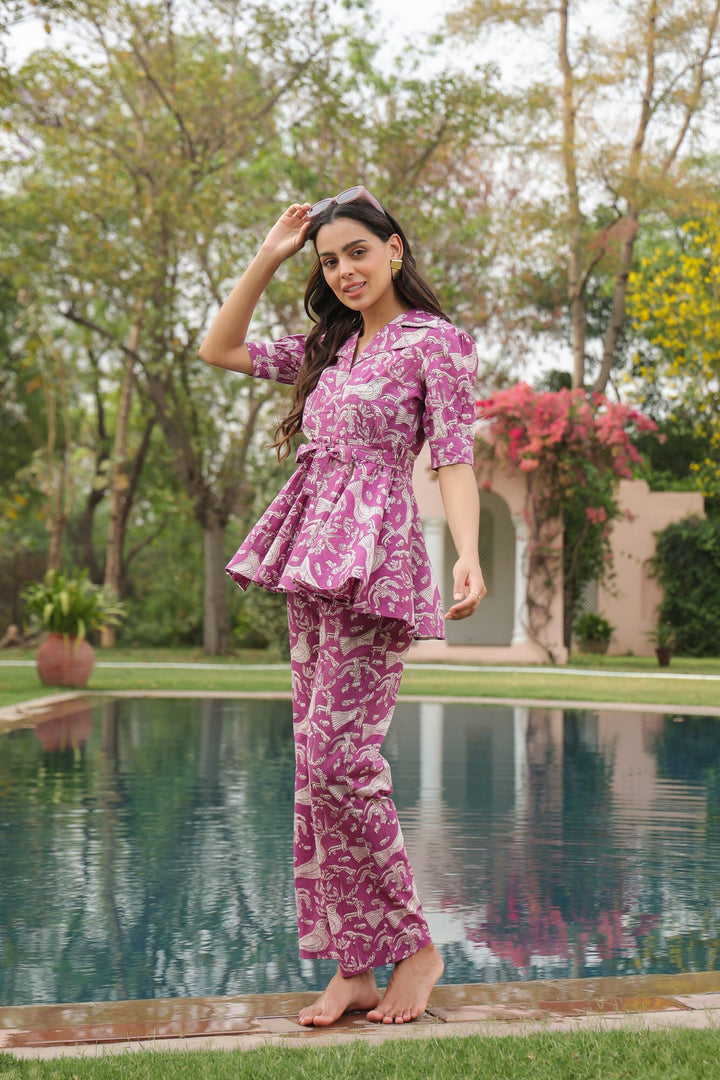 Doves Soiree Cotton Co-ord Set