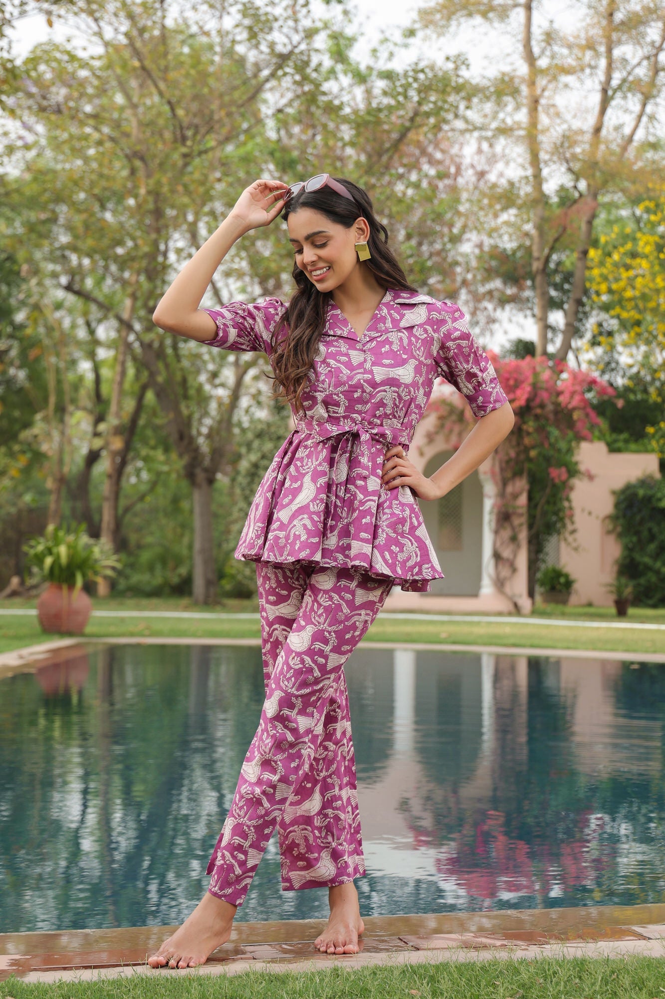 Doves Soiree Cotton Co-ord Set