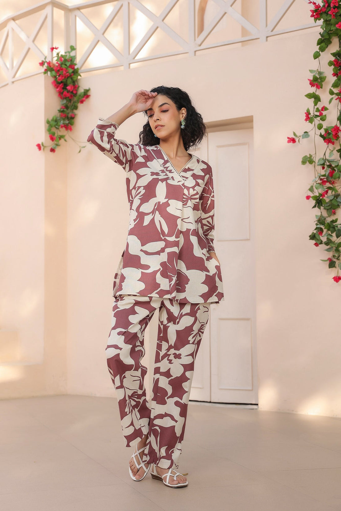 Verve Cotton Flex Co-ord Set