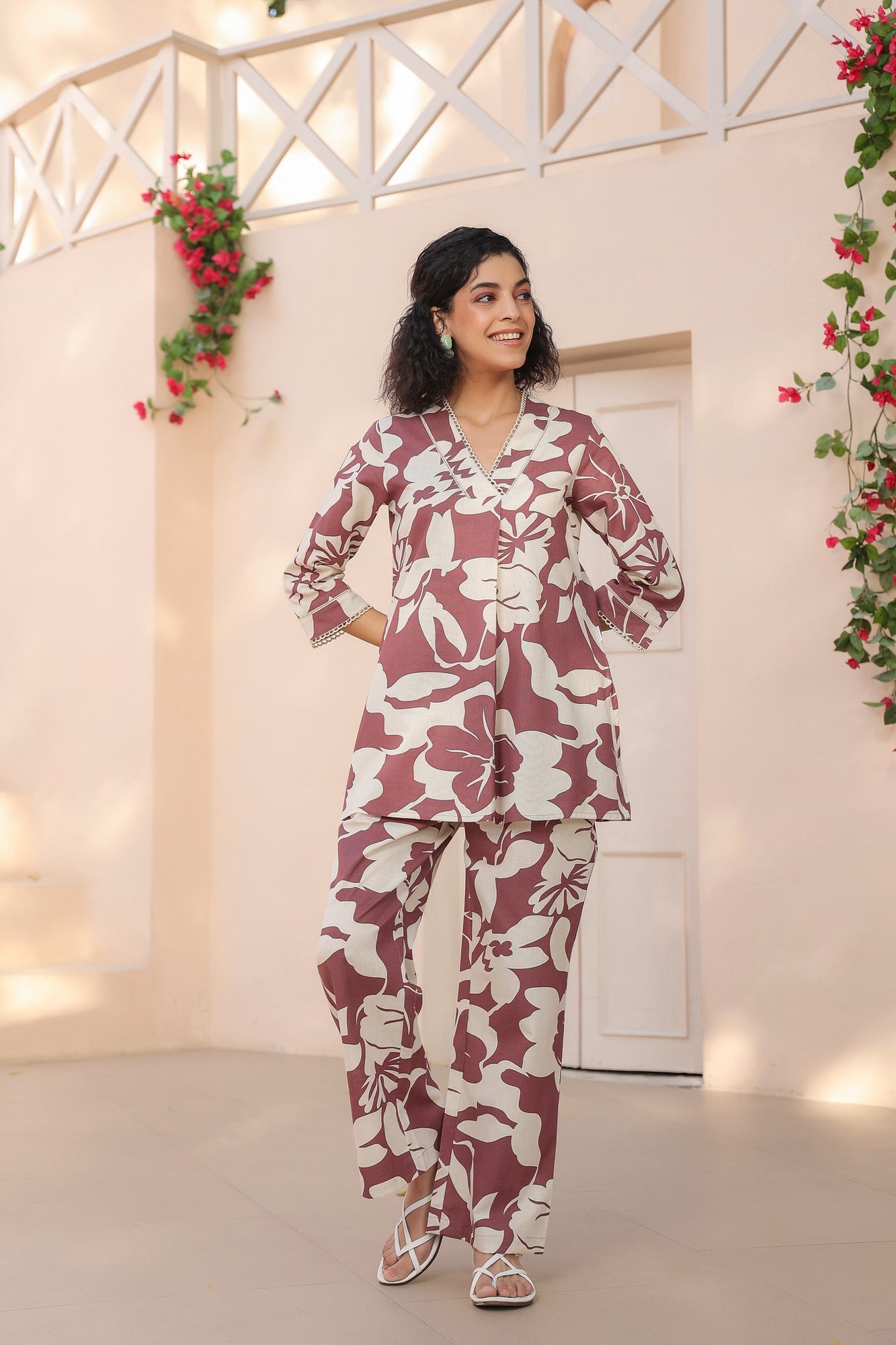 Verve Cotton Flex Co-ord Set