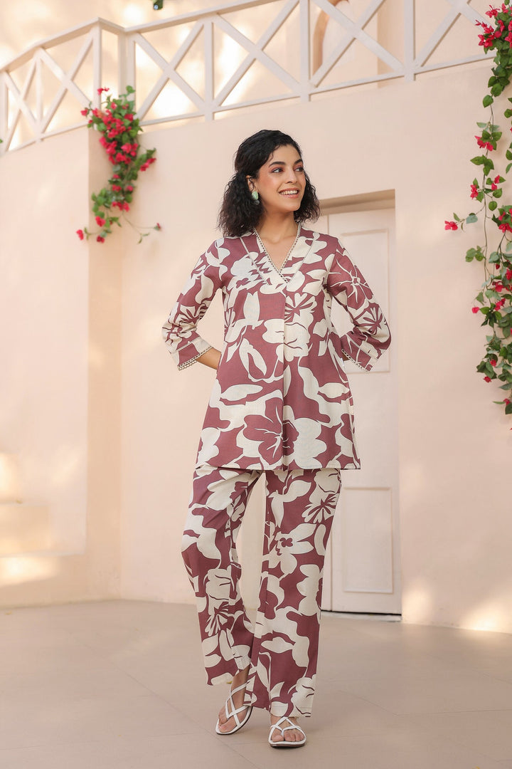 Verve Cotton Flex Co-ord Set