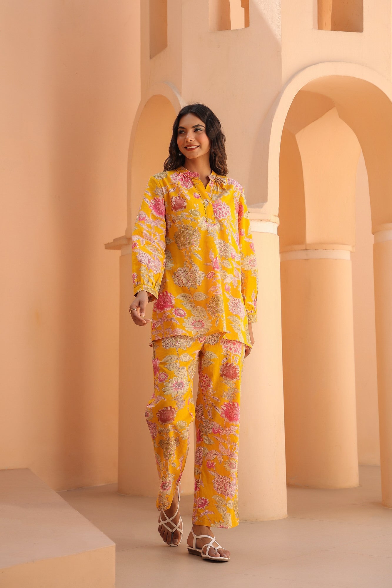 Crisp Hues Cotton Co-ord Set