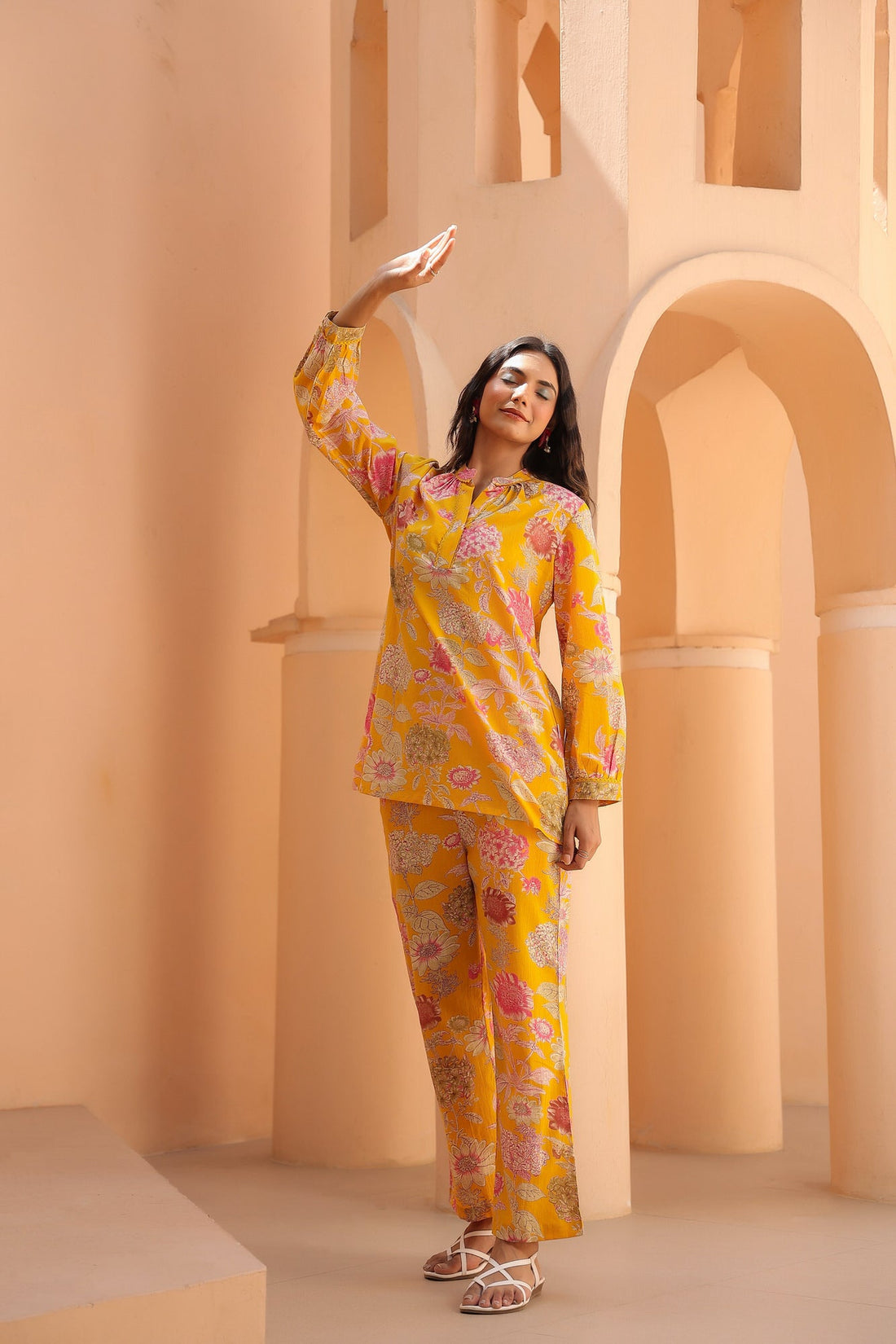 Crisp Hues Cotton Co-ord Set