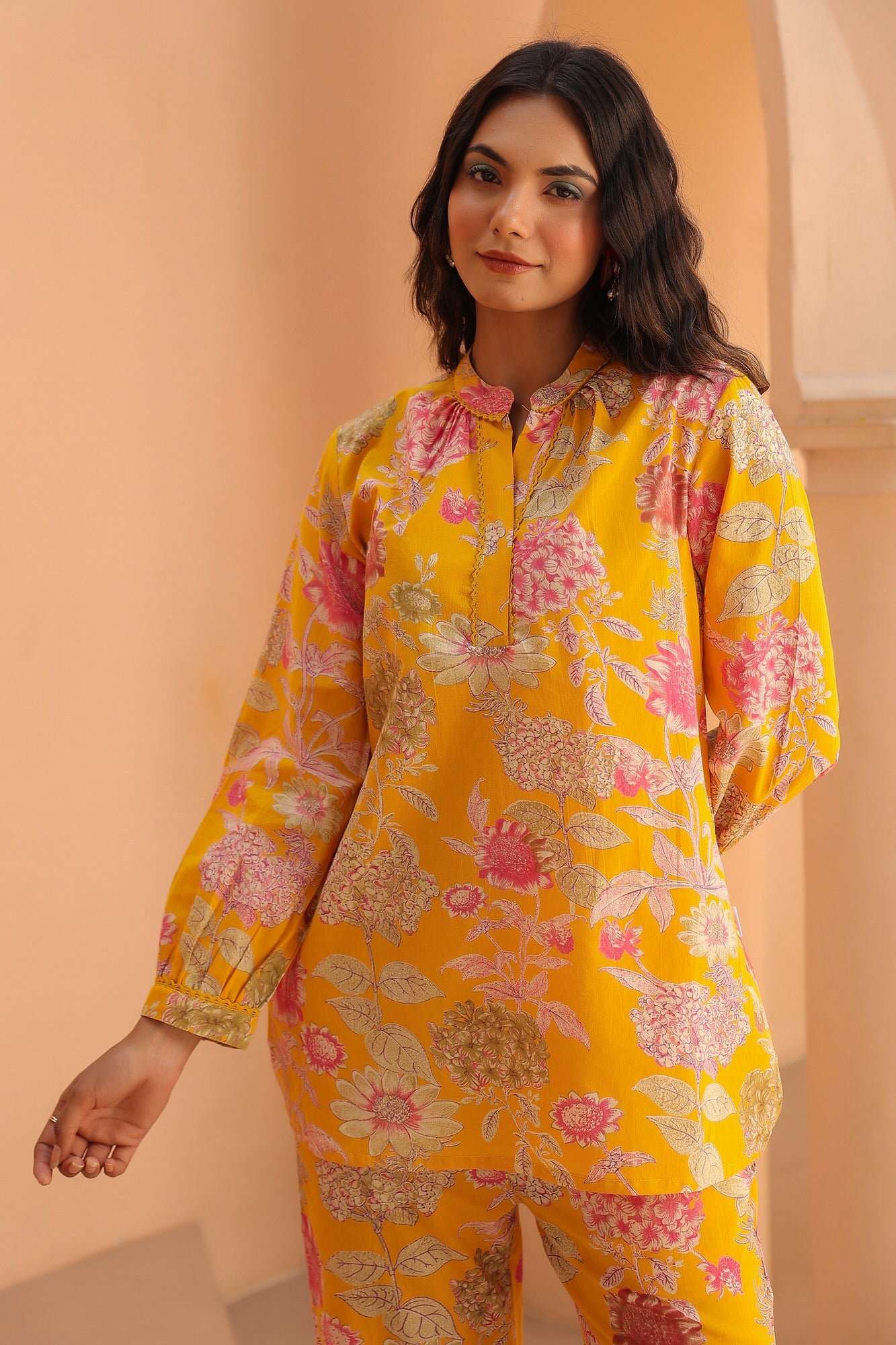 Crisp Hues Cotton Co-ord Set