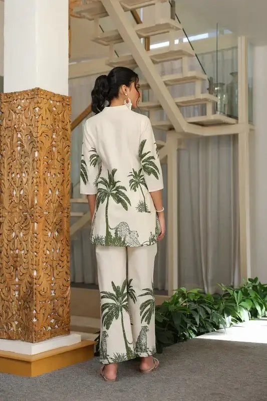 Savanna Whisper Cotton Flex Co-ord Set