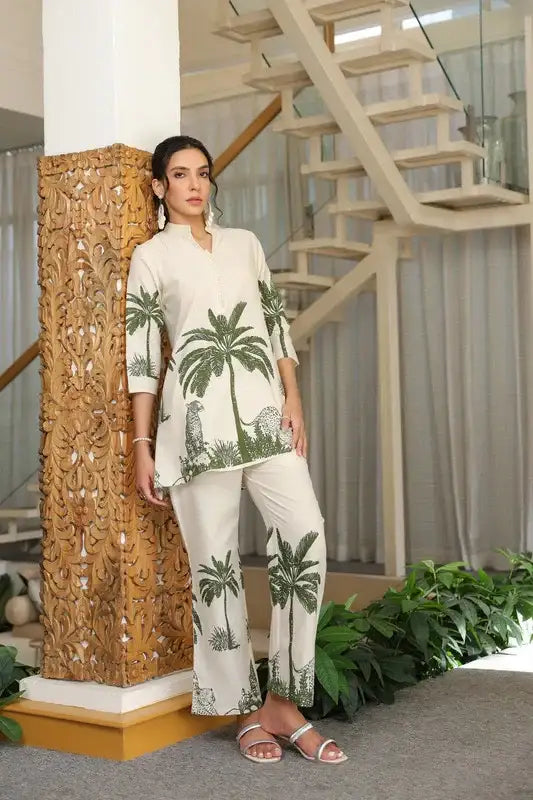 Savanna Whisper Cotton Flex Co-ord Set