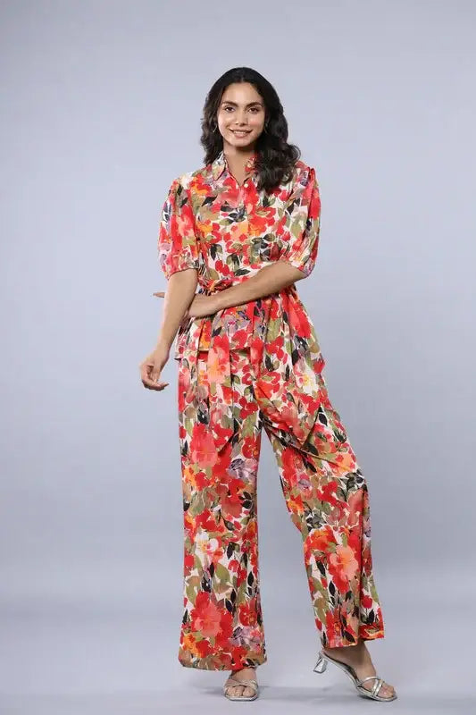 Mystic Garden Cotton Co-ord Set