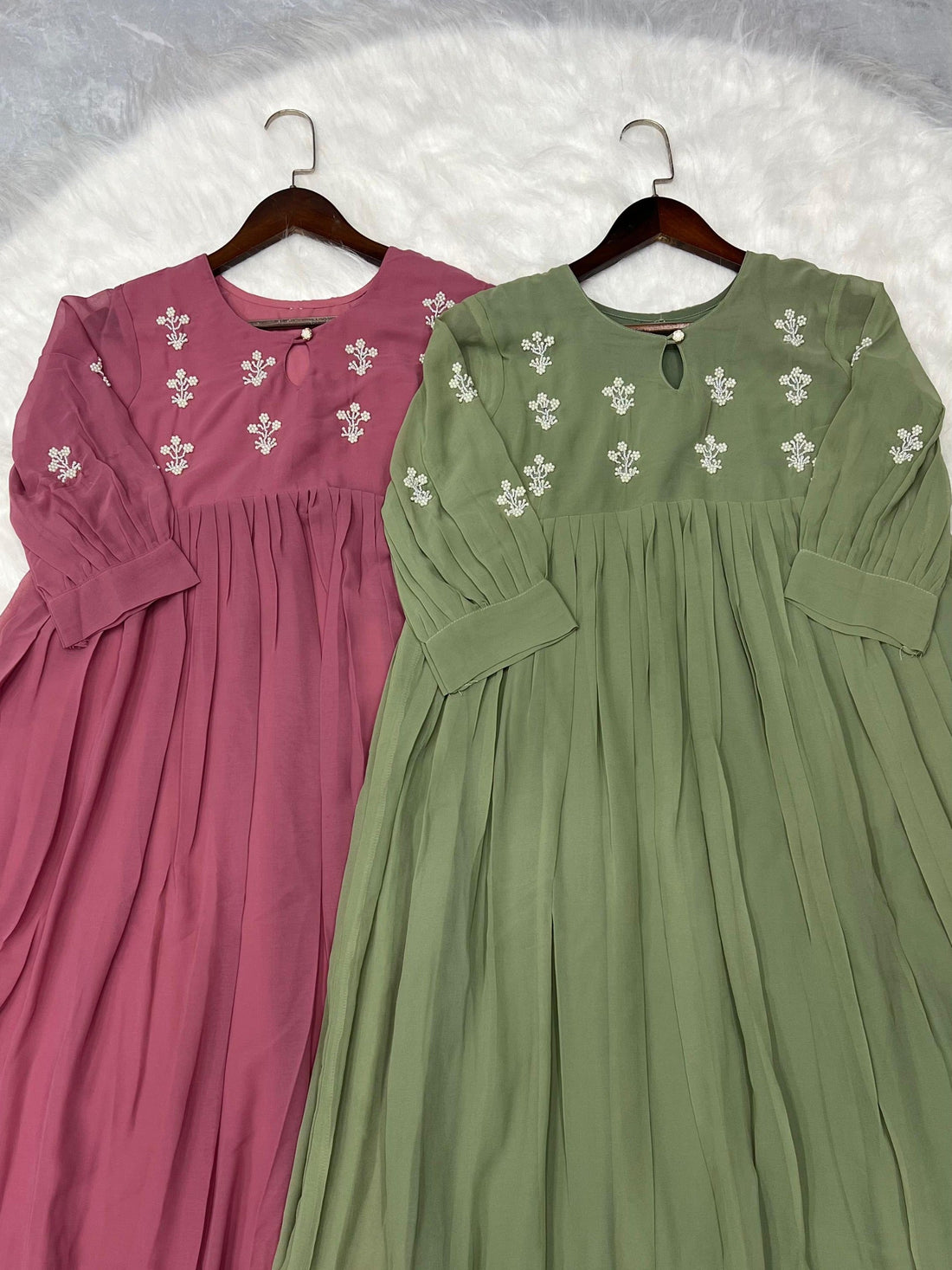 Cafe Gowns of Maggak work