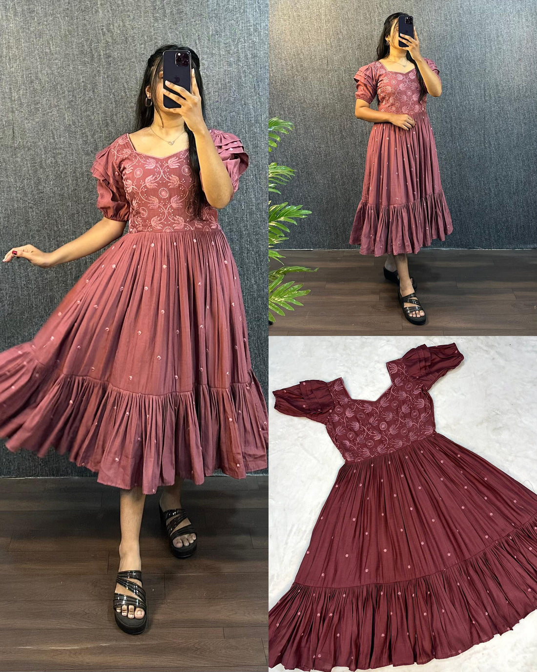 Cafe Gowns of Sundari work with unique style hands