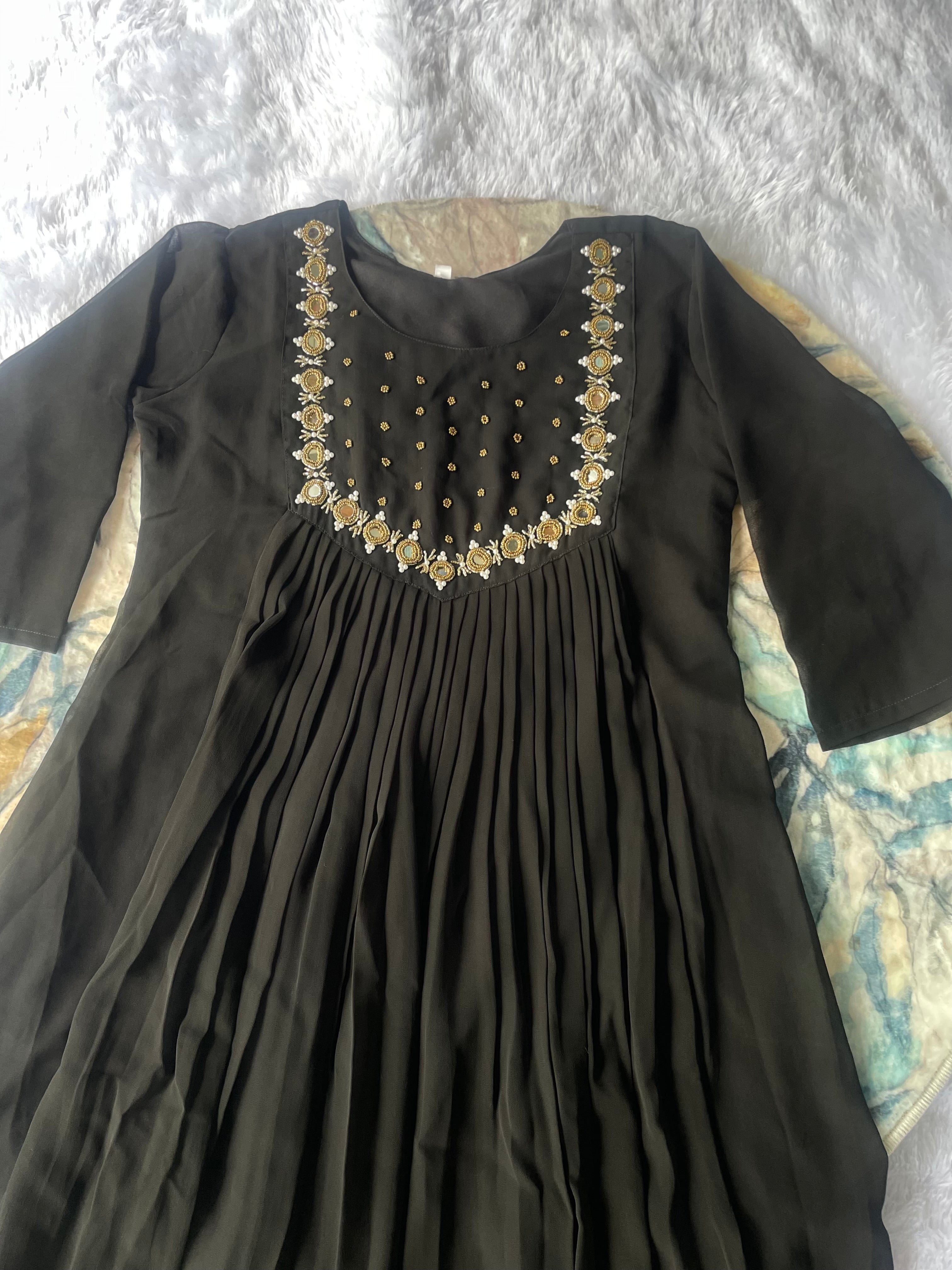 Cafe Gowns of Maggam work