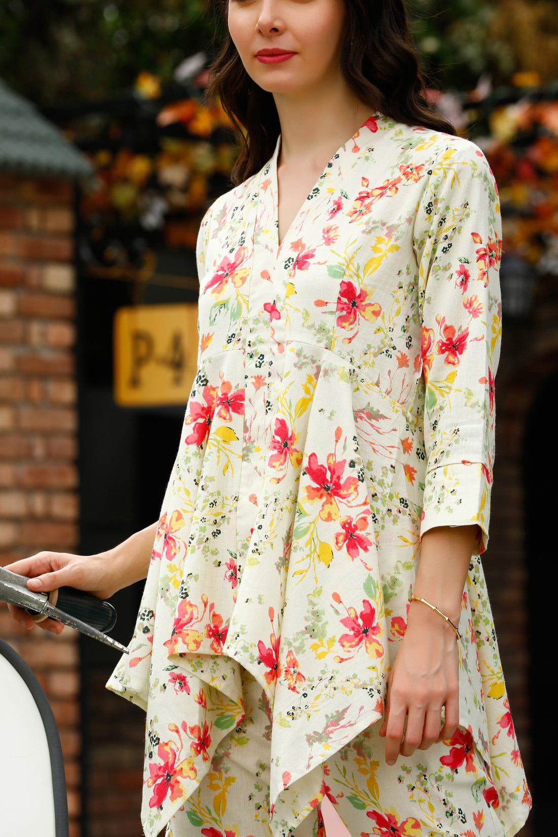 Calm Petal Haven Cotton flex Co-ord Set