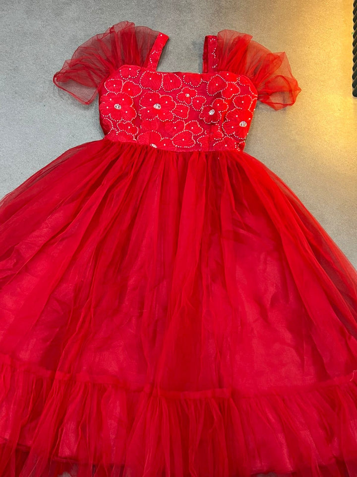 Cafe Gowns Red rose style ✨