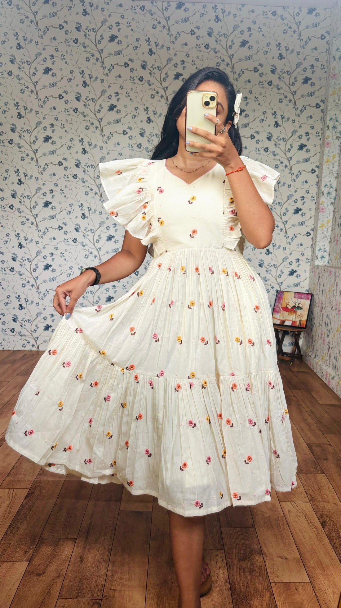 Cafe Pure Kora Dream Cotton gown