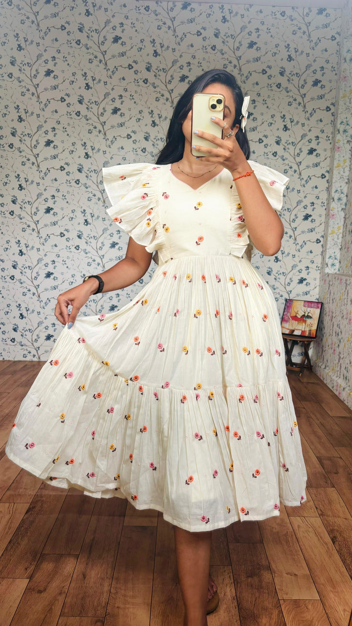 Cafe Pure Kora Dream Cotton gown