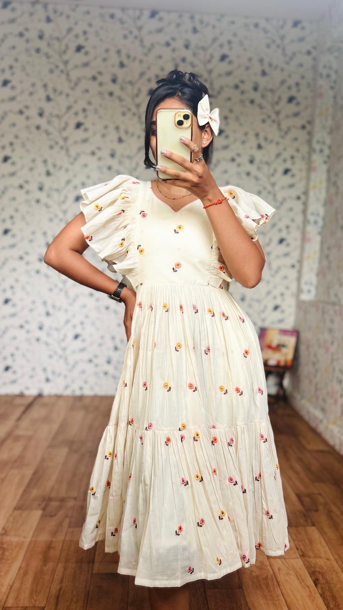 Cafe Pure Kora Dream Cotton gown