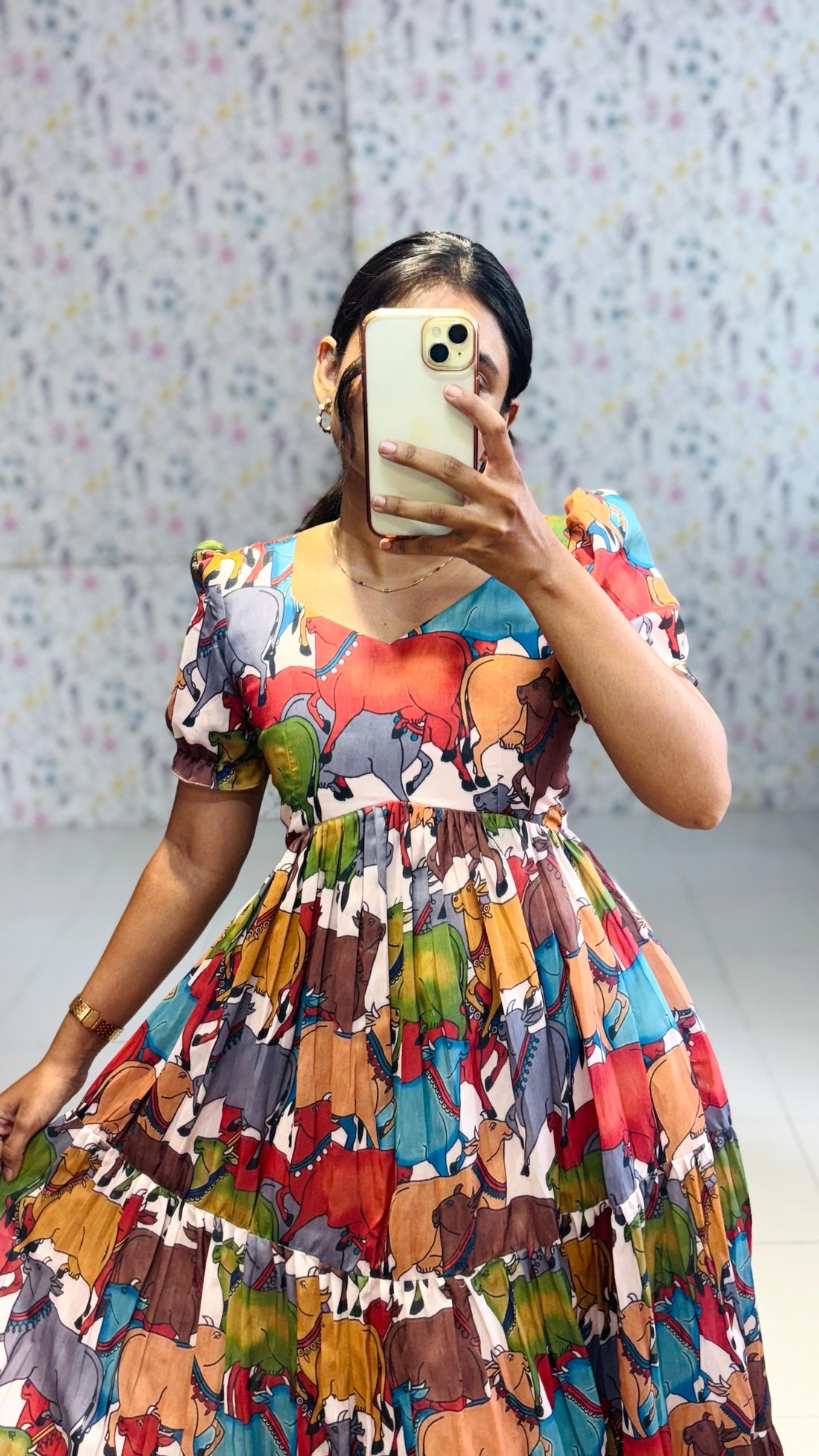 Kalamkari Cafe Gowns