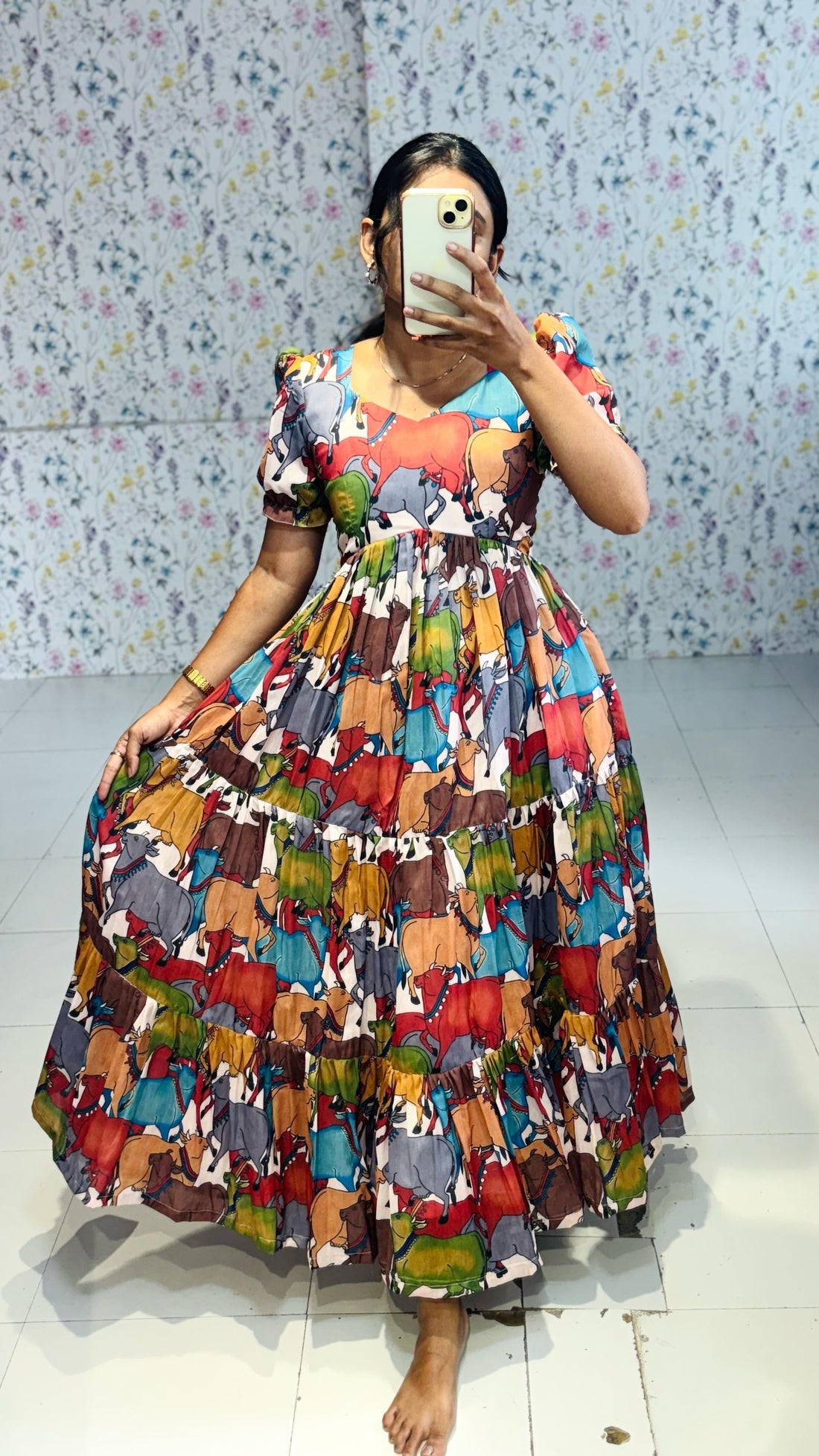 Kalamkari Cafe Gowns