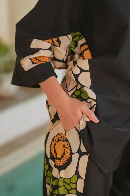 Black Whimsy Cotton Co-ord Set