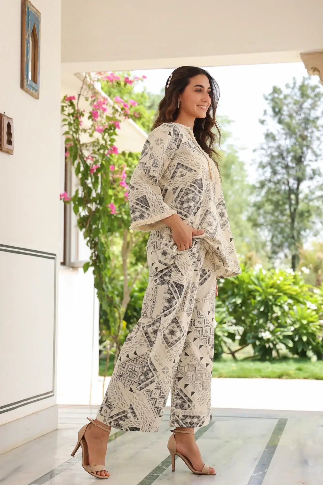 Mandala Cotton Flex Printed Co-ord Set