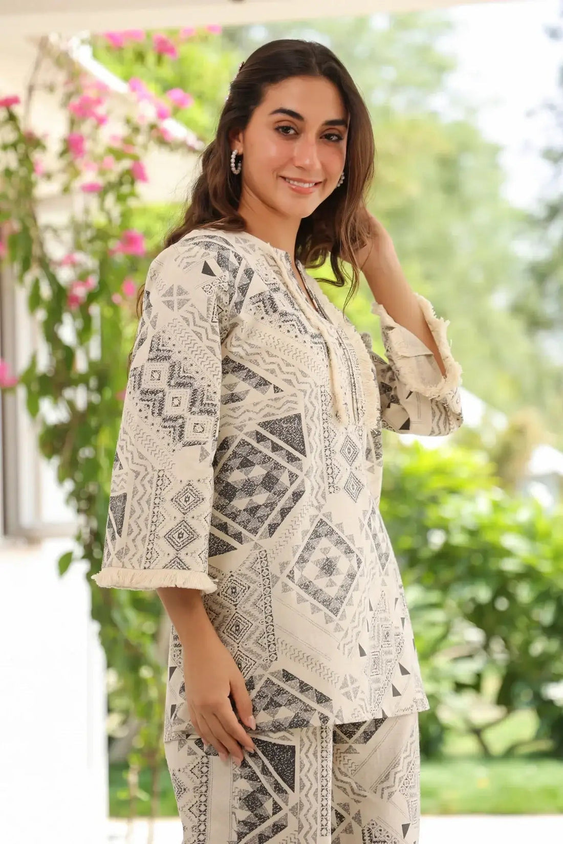 Mandala Cotton Flex Printed Co-ord Set