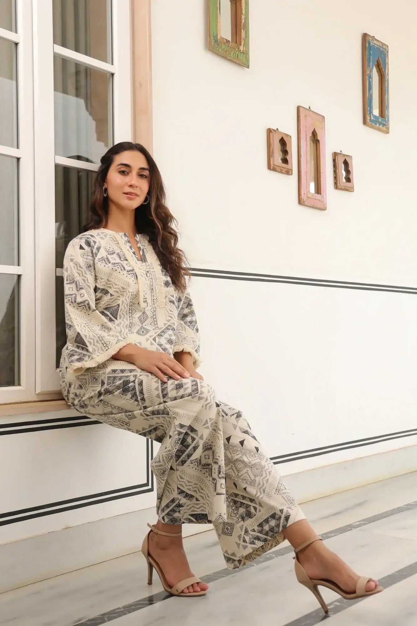 Mandala Cotton Flex Printed Co-ord Set