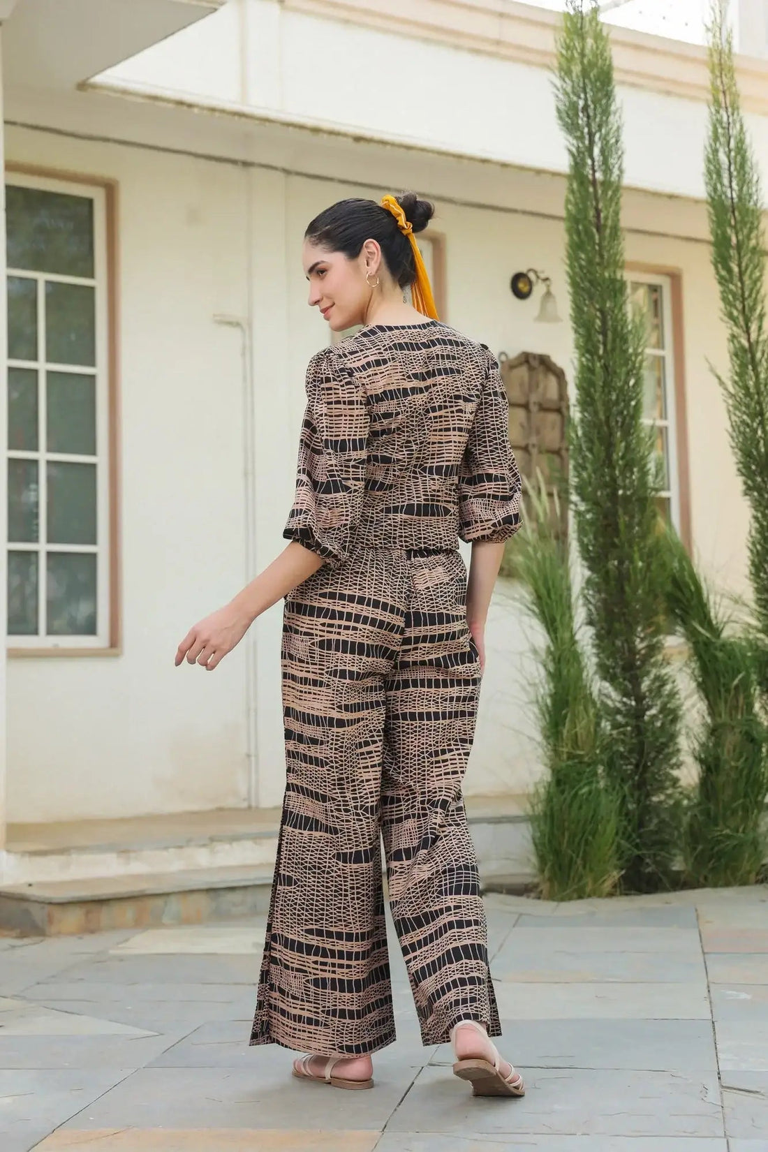 Scribble Design Cotton Co-ord Set