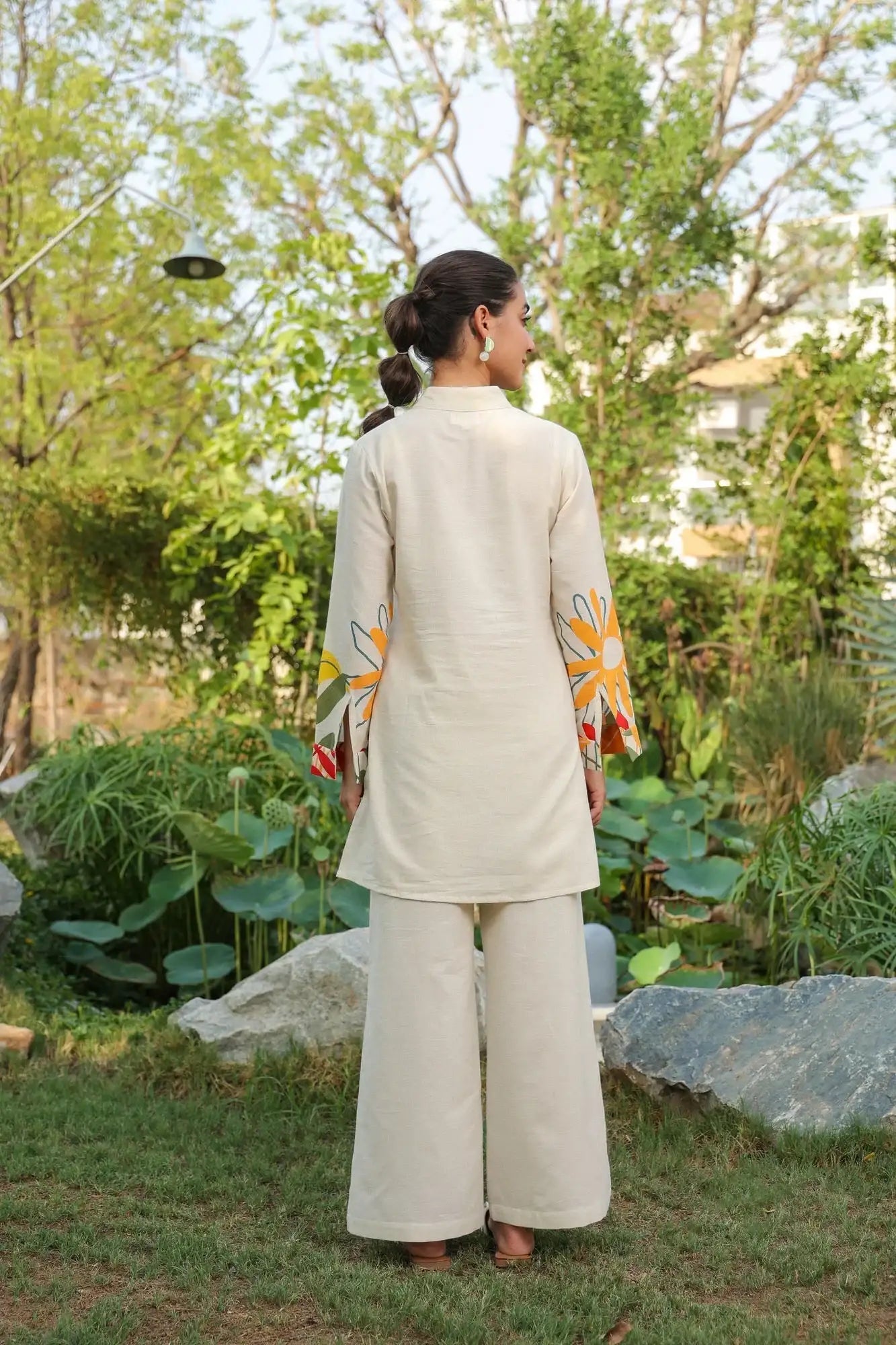 Summer Bloom Printed Cotton Flex Co-ord Set