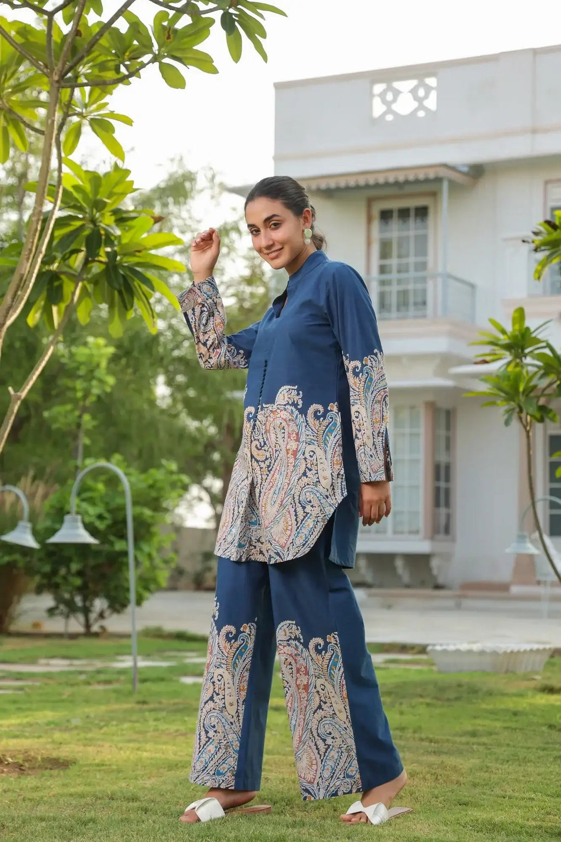 Tropical Breeze Cotton Co-ord set