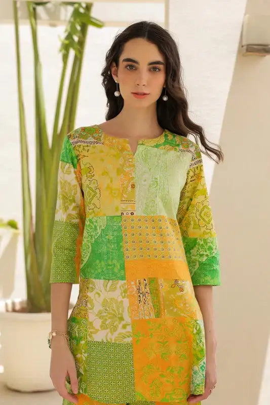 Lemon Dusk Cotton Co-ord Set