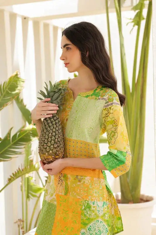 Lemon Dusk Cotton Co-ord Set