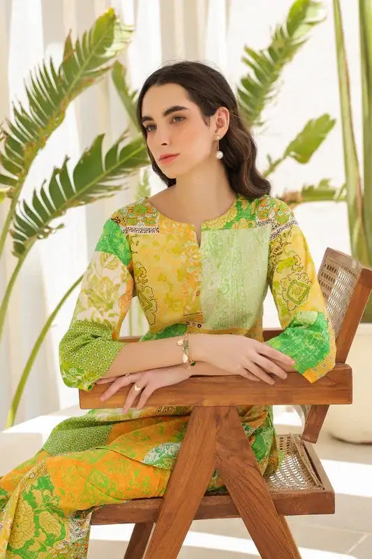 Lemon Dusk Cotton Co-ord Set