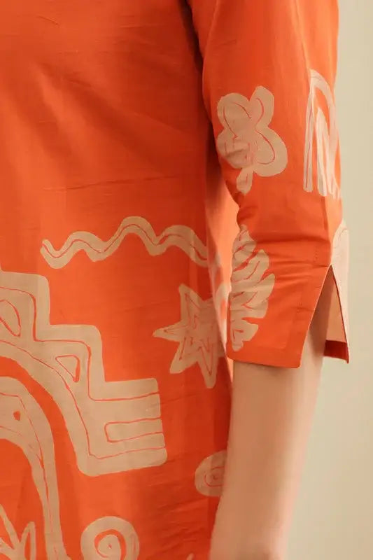 Sunburst Tropical Mist Cotton Co-ord Set