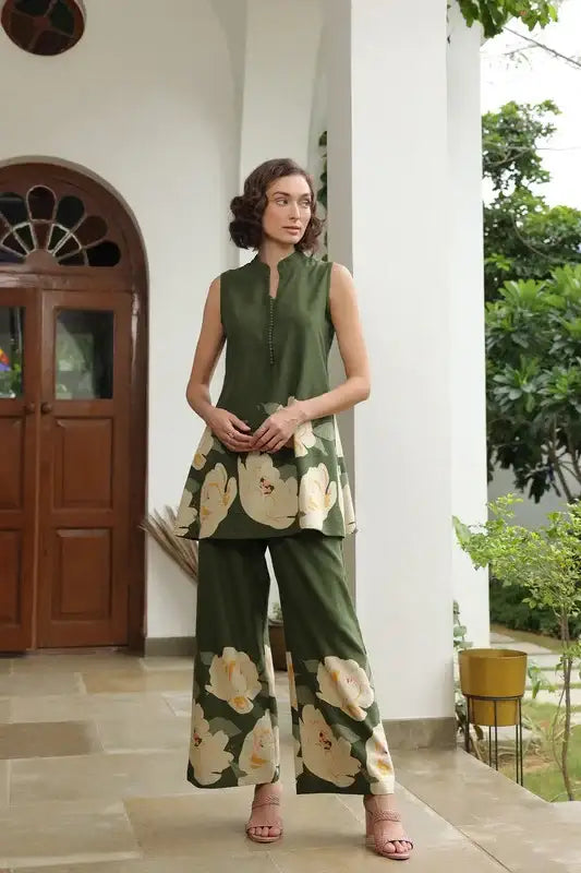 Poppy Field Cotton Flex Co-ord Set