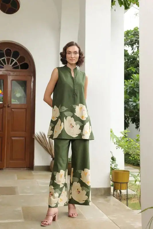 Poppy Field Cotton Flex Co-ord Set