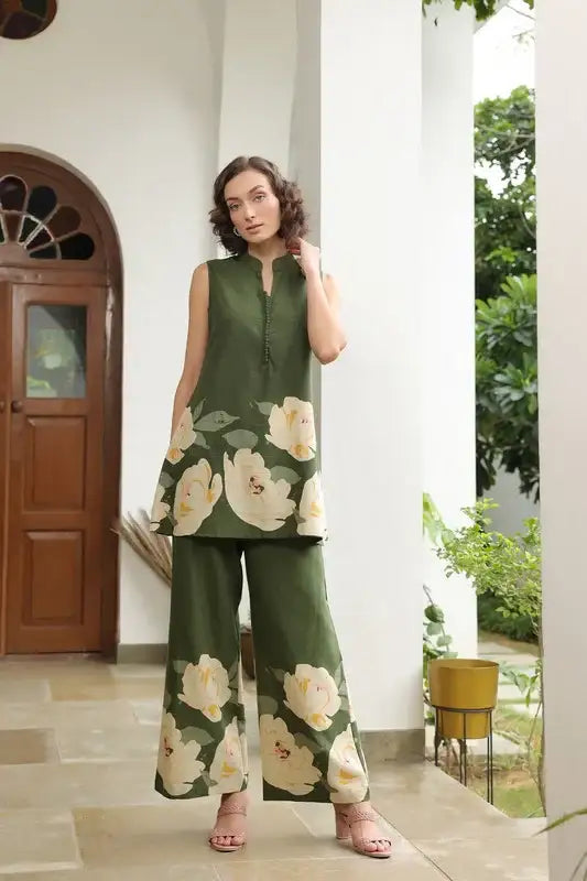 Poppy Field Cotton Flex Co-ord Set