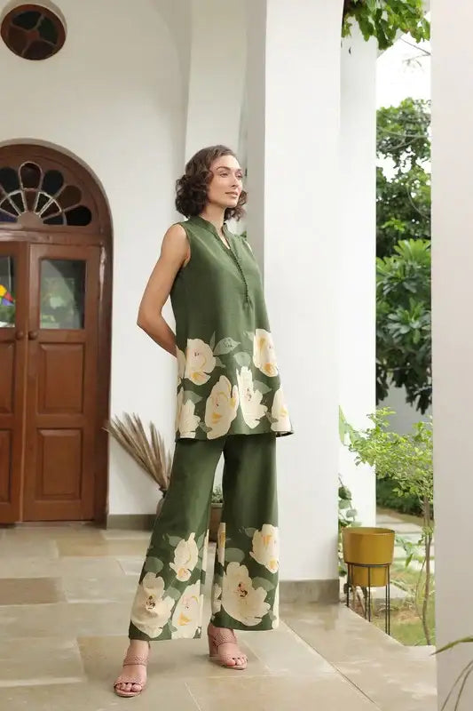 Poppy Field Cotton Flex Co-ord Set