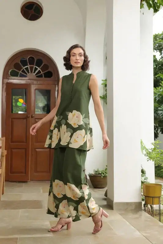 Poppy Field Cotton Flex Co-ord Set