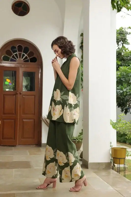 Poppy Field Cotton Flex Co-ord Set