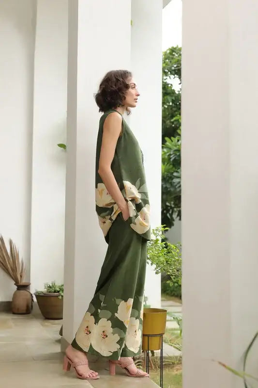 Poppy Field Cotton Flex Co-ord Set